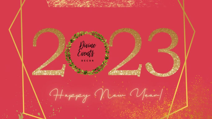 Golden Animated 2023 Happy New Year Instagram Post